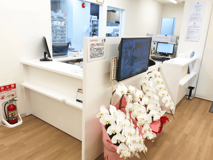 調剤薬局の店舗改装レイアウトのサンプル画像