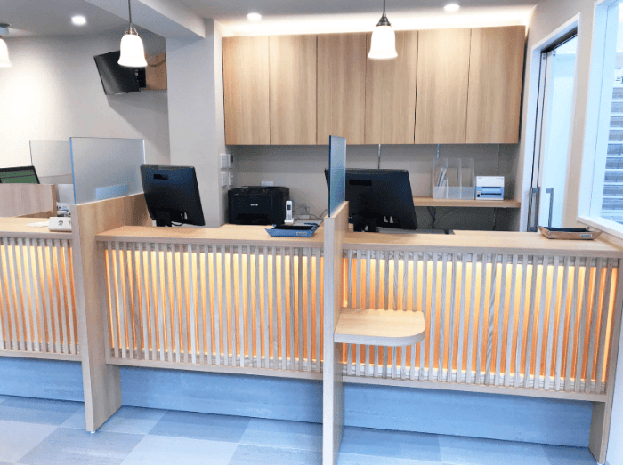 調剤薬局の店舗改装レイアウトのサンプル画像